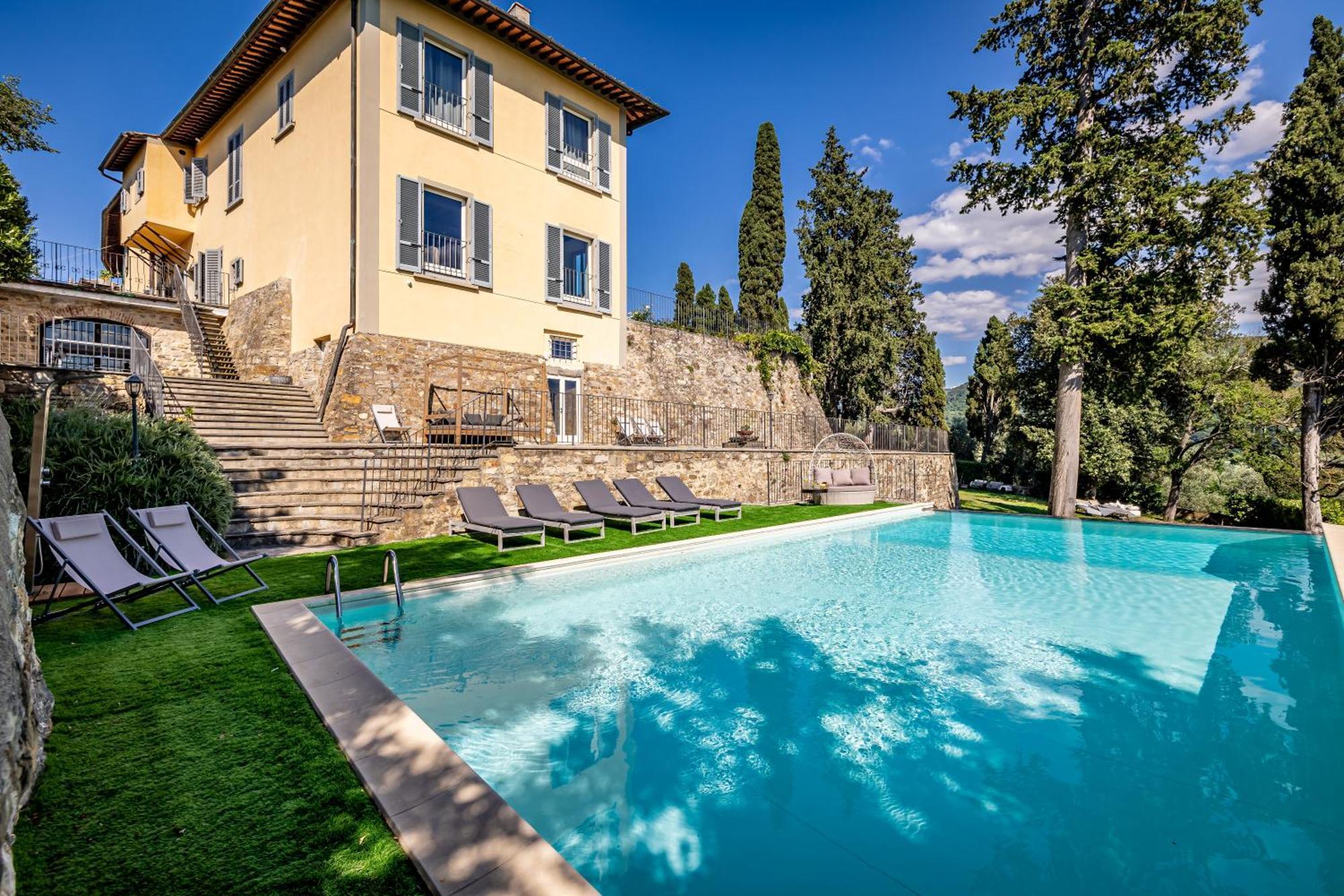 Luxury Villa Tolomei Gucci With Spa San Jacopo al Girone Extérieur photo