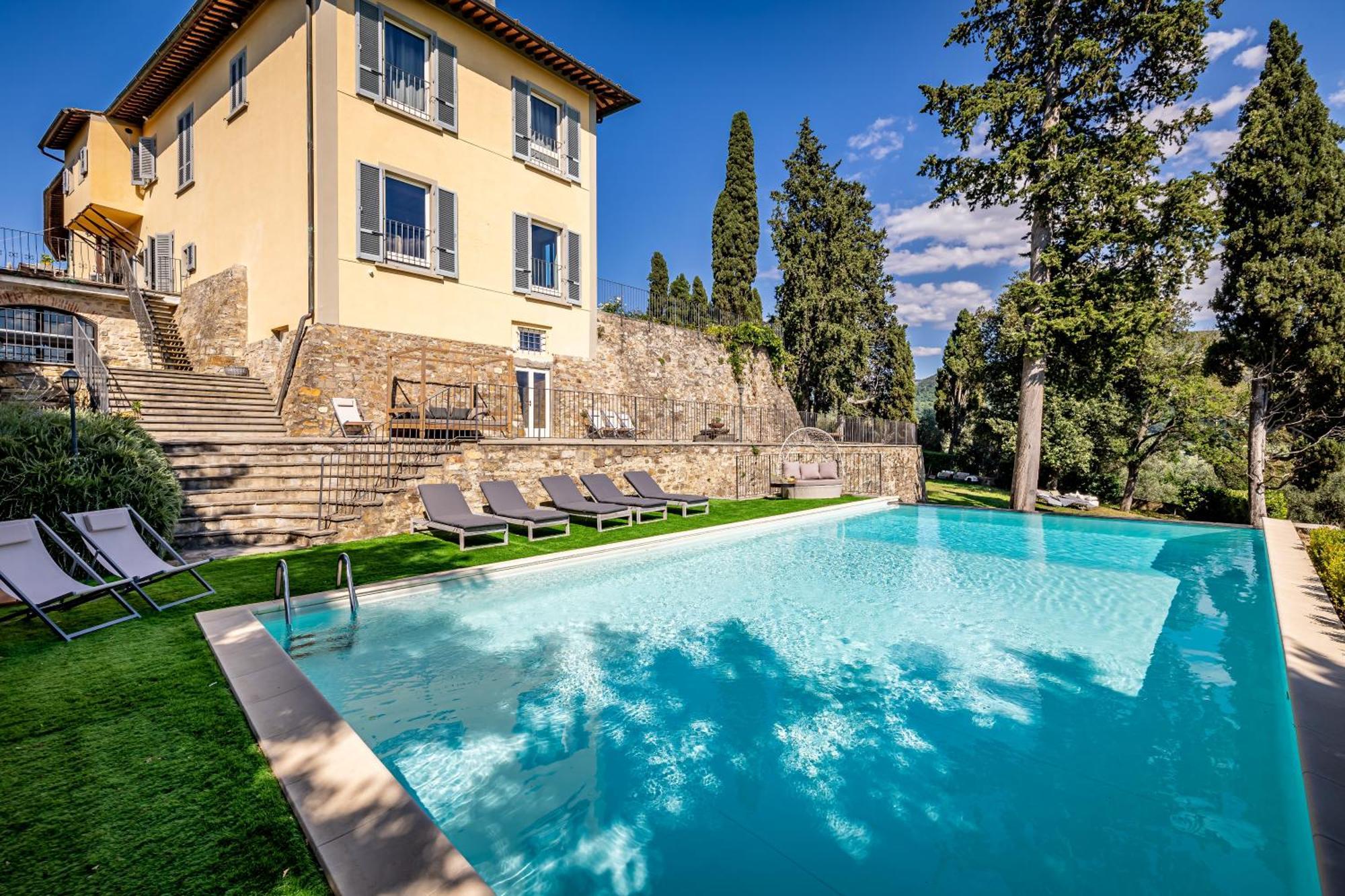 Luxury Villa Tolomei Gucci With Spa San Jacopo al Girone Extérieur photo