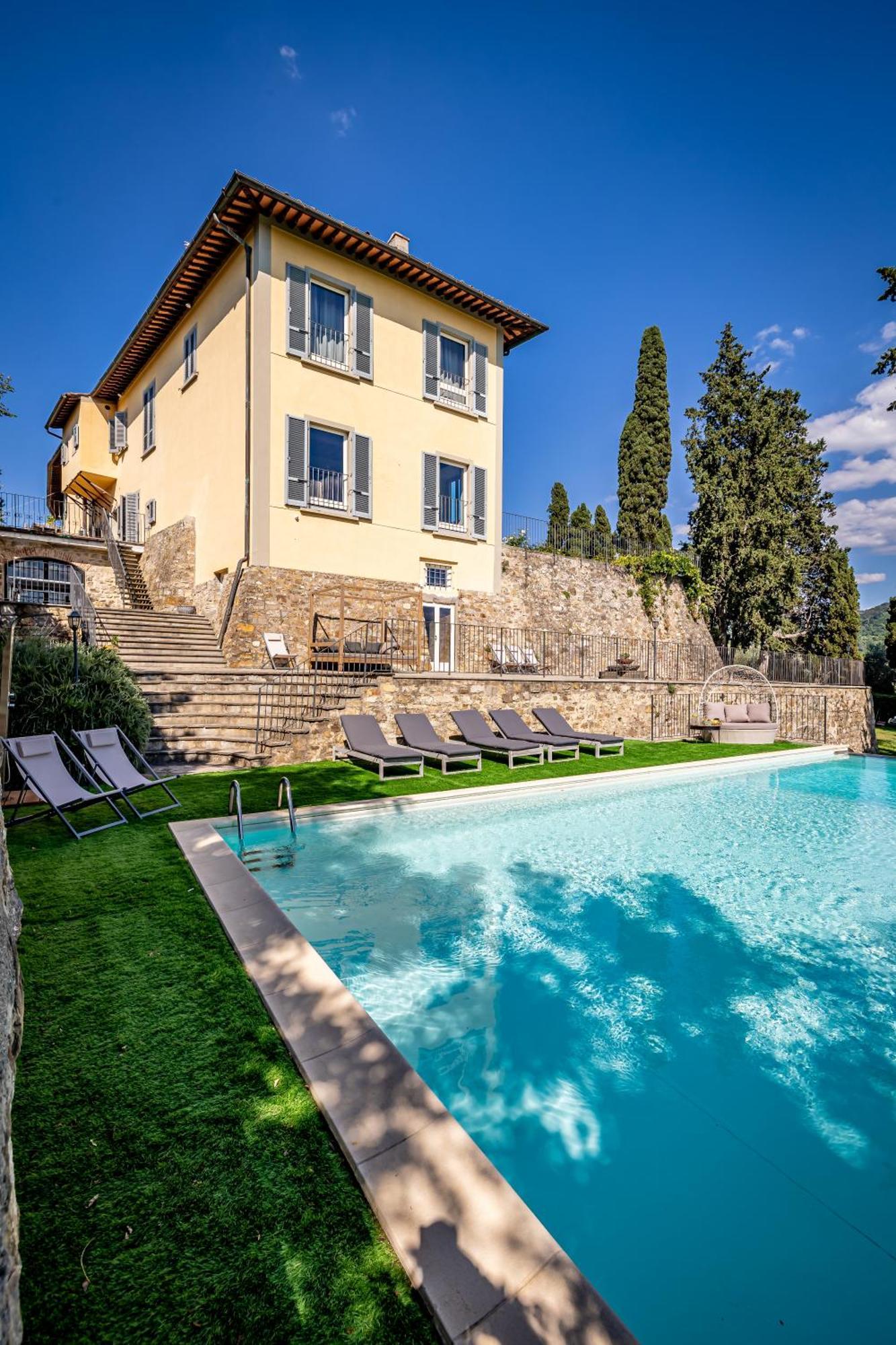 Luxury Villa Tolomei Gucci With Spa San Jacopo al Girone Extérieur photo