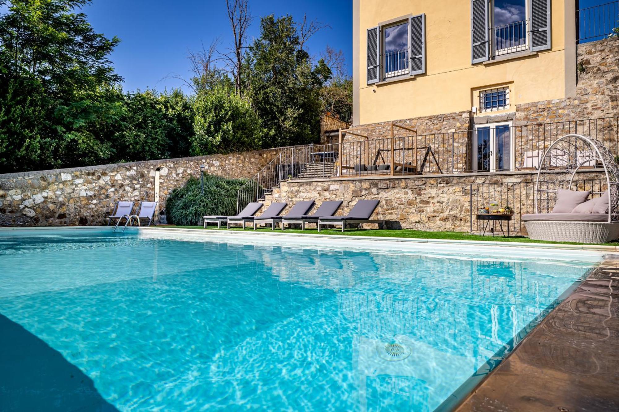 Luxury Villa Tolomei Gucci With Spa San Jacopo al Girone Extérieur photo